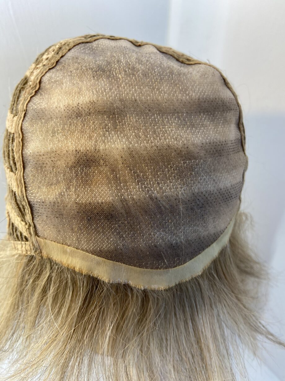 Blonde highlighted wig. Blms316