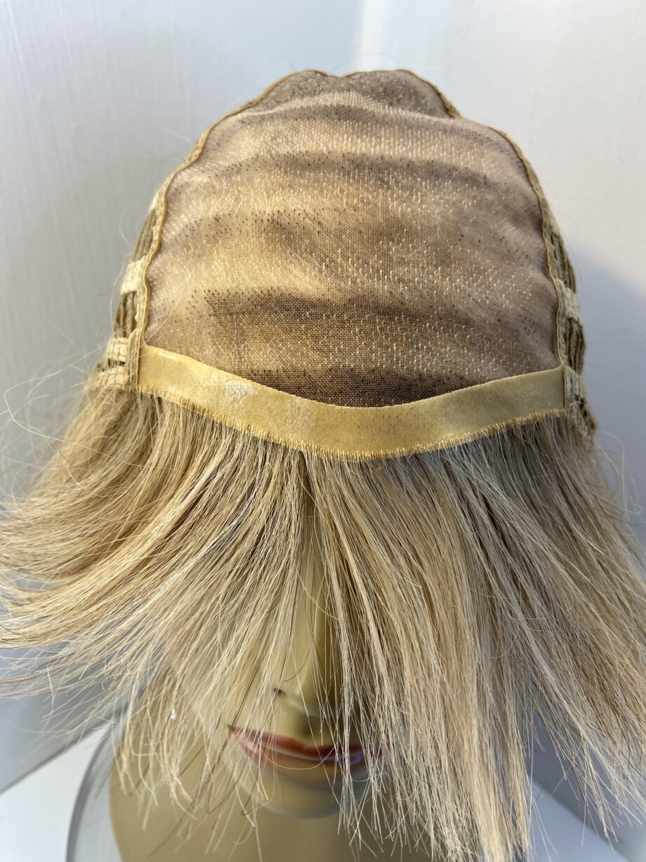Blonde highlighted wig. Blms317