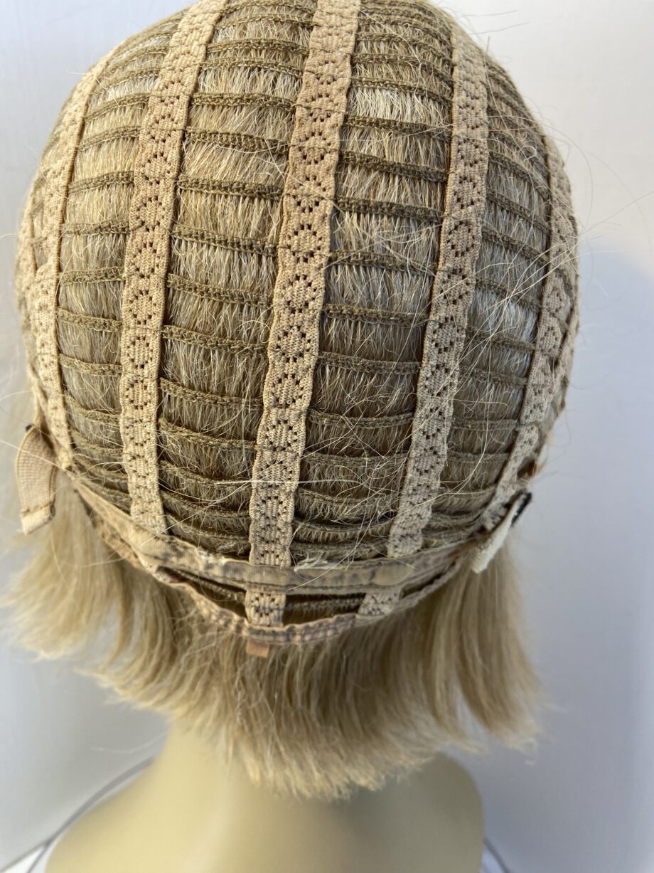 Blonde highlighted wig. Blms317