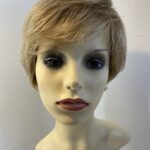 Soft cap blonde wig. Blss318
