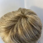 Soft cap blonde wig. Blss318