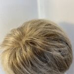 Short blonde soft cap wig. Blss321