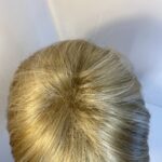 Stunning light blonde Noriko wig. Blms738