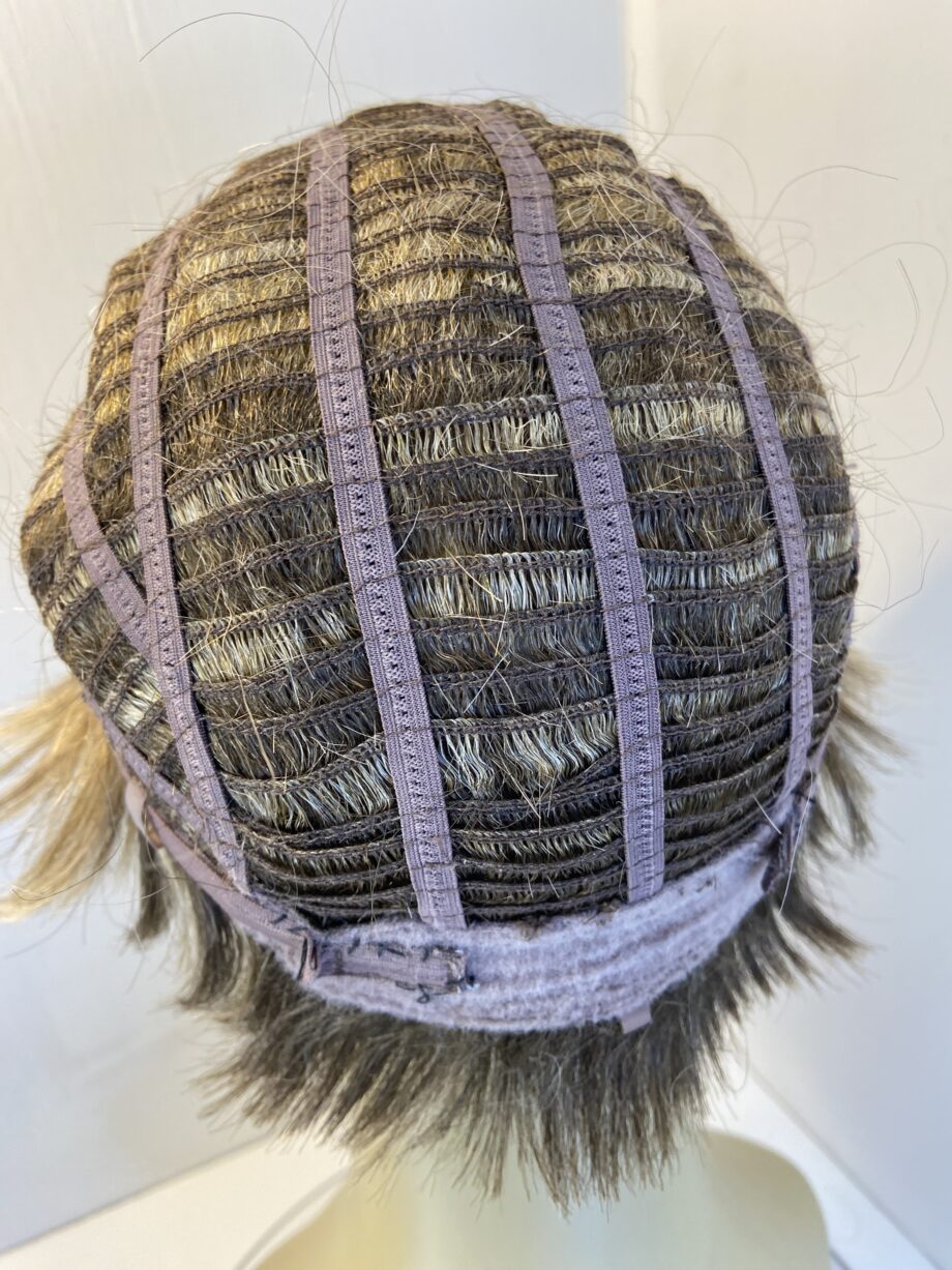 Short soft blonde wig. Blss44