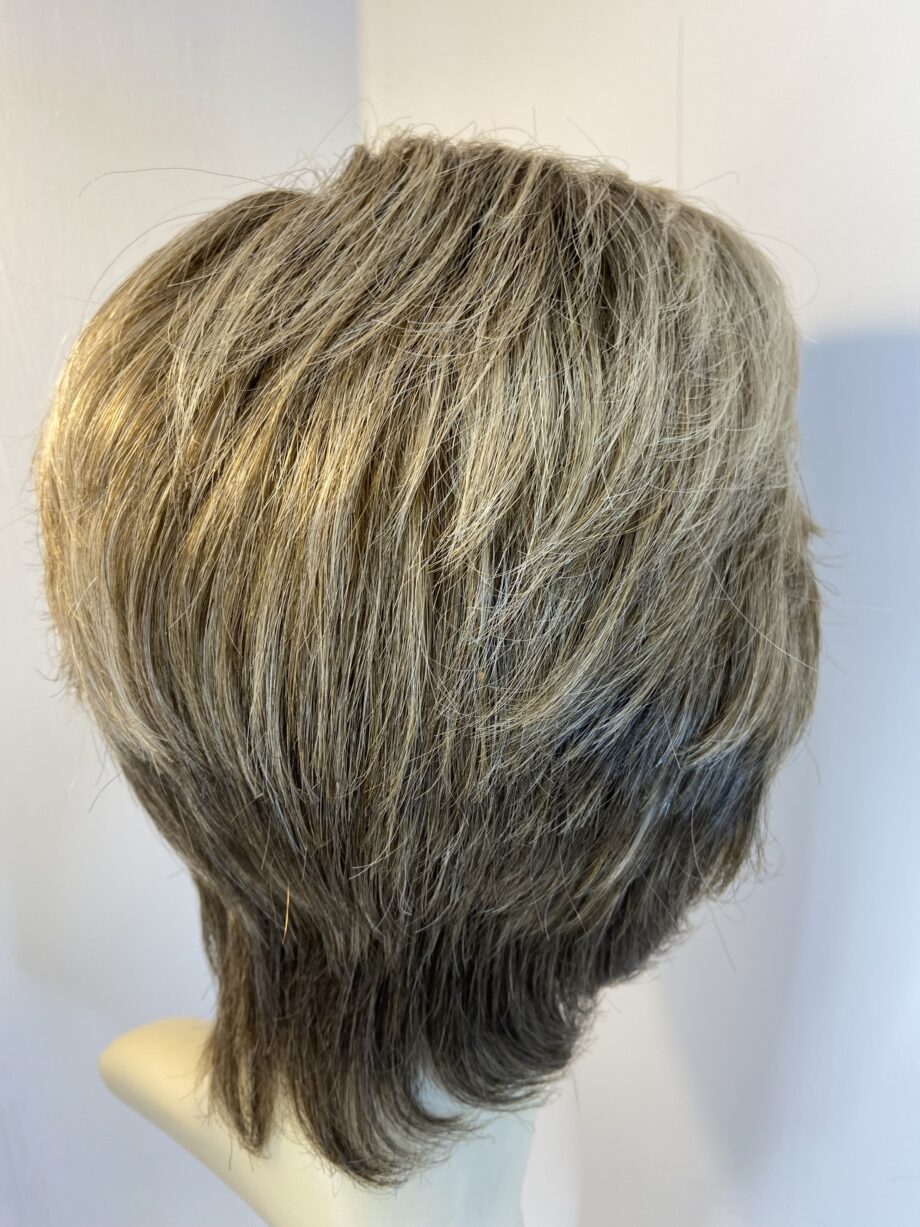 Short soft cap  blonde stylish wig. Blss47