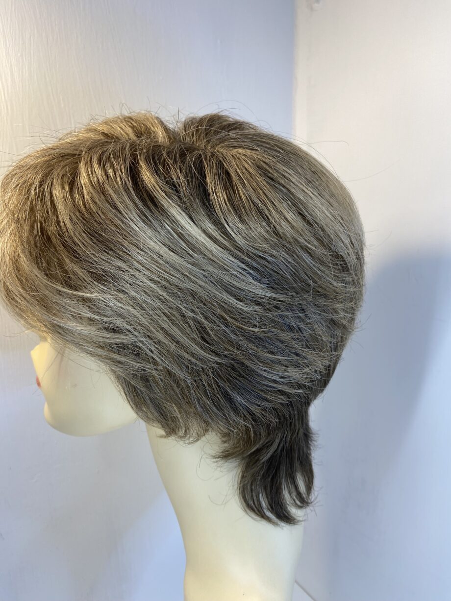Short soft cap  blonde stylish wig. Blss47