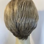 Short blonde wig. Blss48