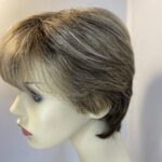 Soft cap blonde short wig. Blss49