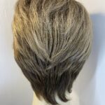 Soft cap blonde short wig. Blss49