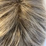Soft cap blonde short wig. Blss49