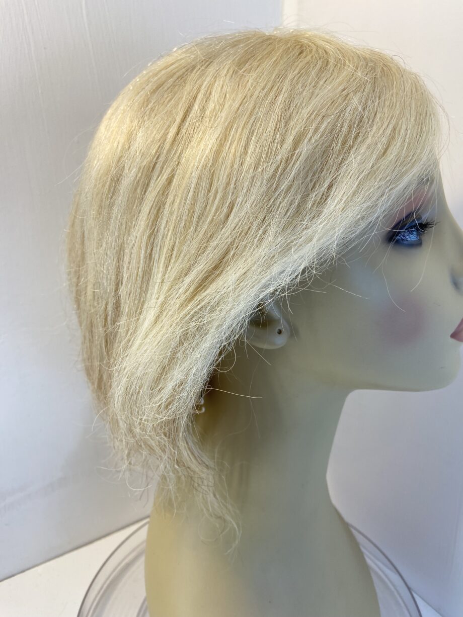 Light blonde soft cap wig. Blms524