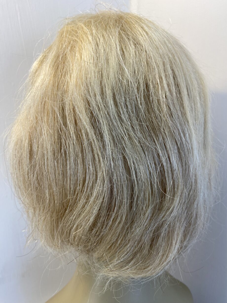 Light blonde soft cap wig. Blms524