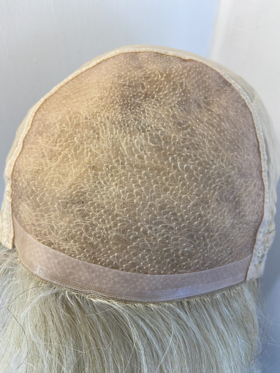 Light blonde soft cap wig. Blms524