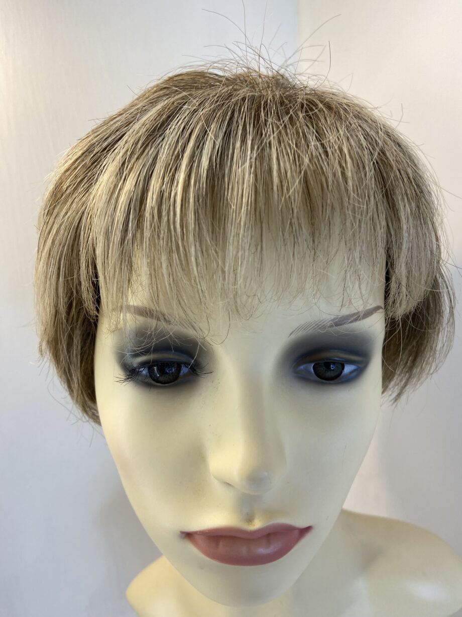 Blonde short soft cap wig. Blss527