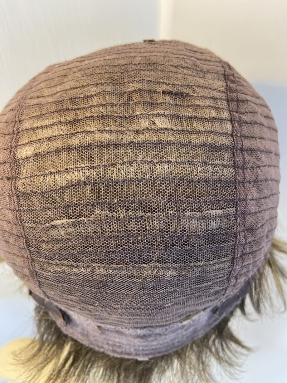Blonde short soft cap wig. Blss527