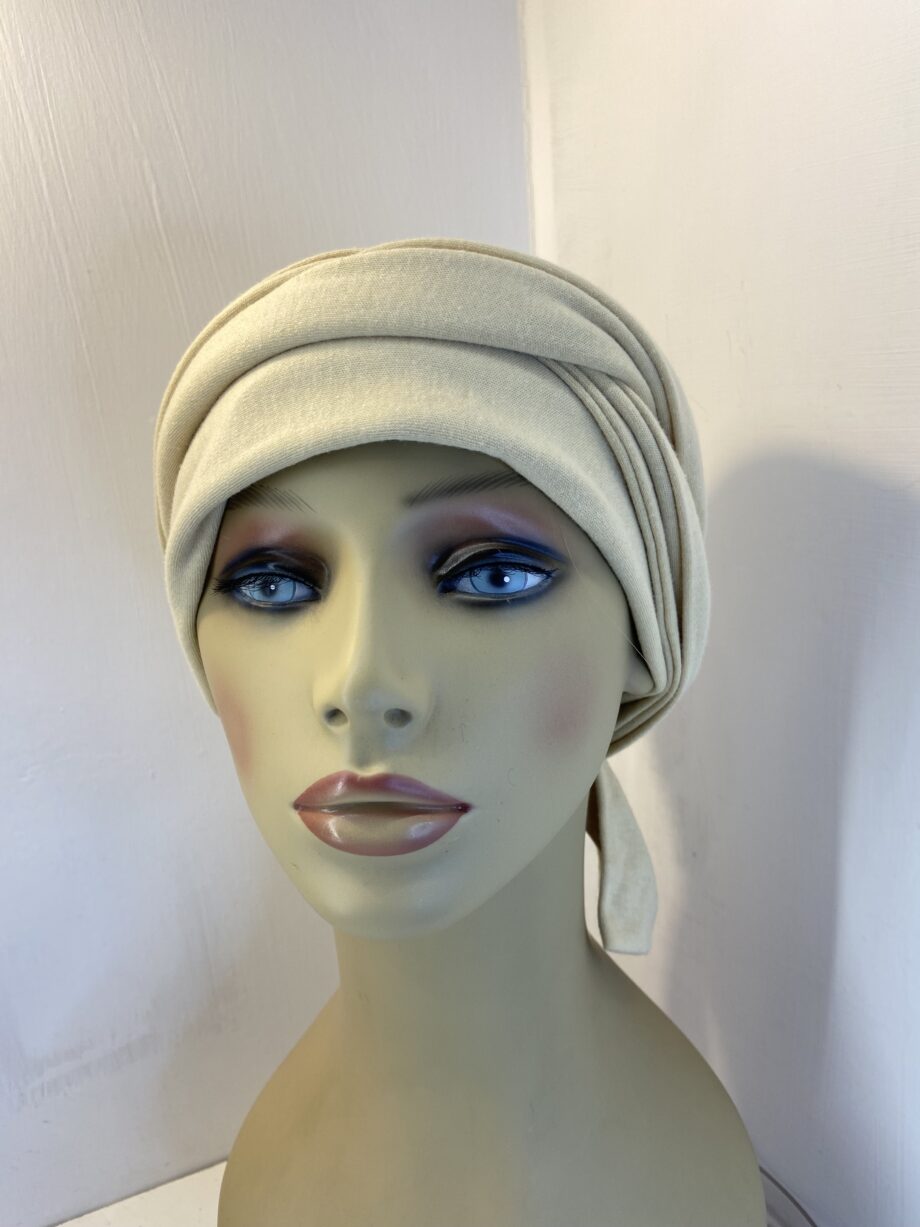 Warm cosy crest head scarf. 137
