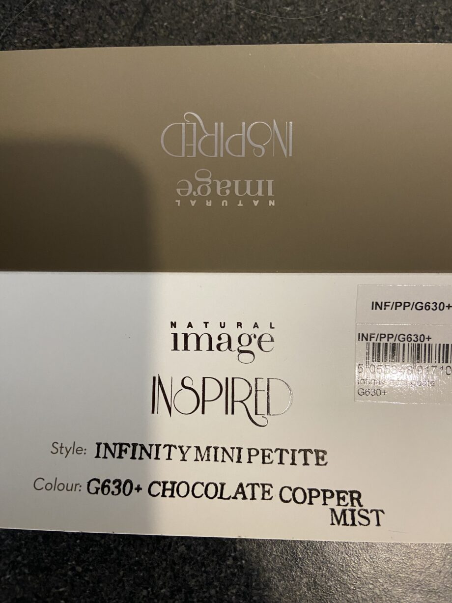 New chocolate copper mist wig. Bbrls503