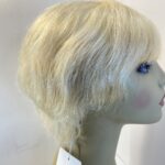 New light blonde short wig. Blss742