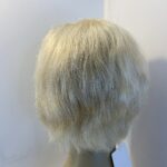 New light blonde short wig. Blss742