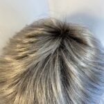 Silver grey short wig. Gss737