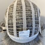 Silver grey wavy wig. Gmw738