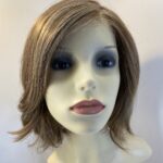 Light brown shiny wig. Brms586