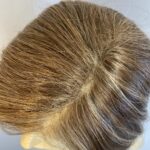 Light brown shiny wig. Brms586