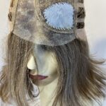 Light brown shiny wig. Brms586