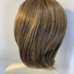 Warm shiny brown wig. Brms590
