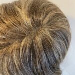 Shiny brown wig. Brms591