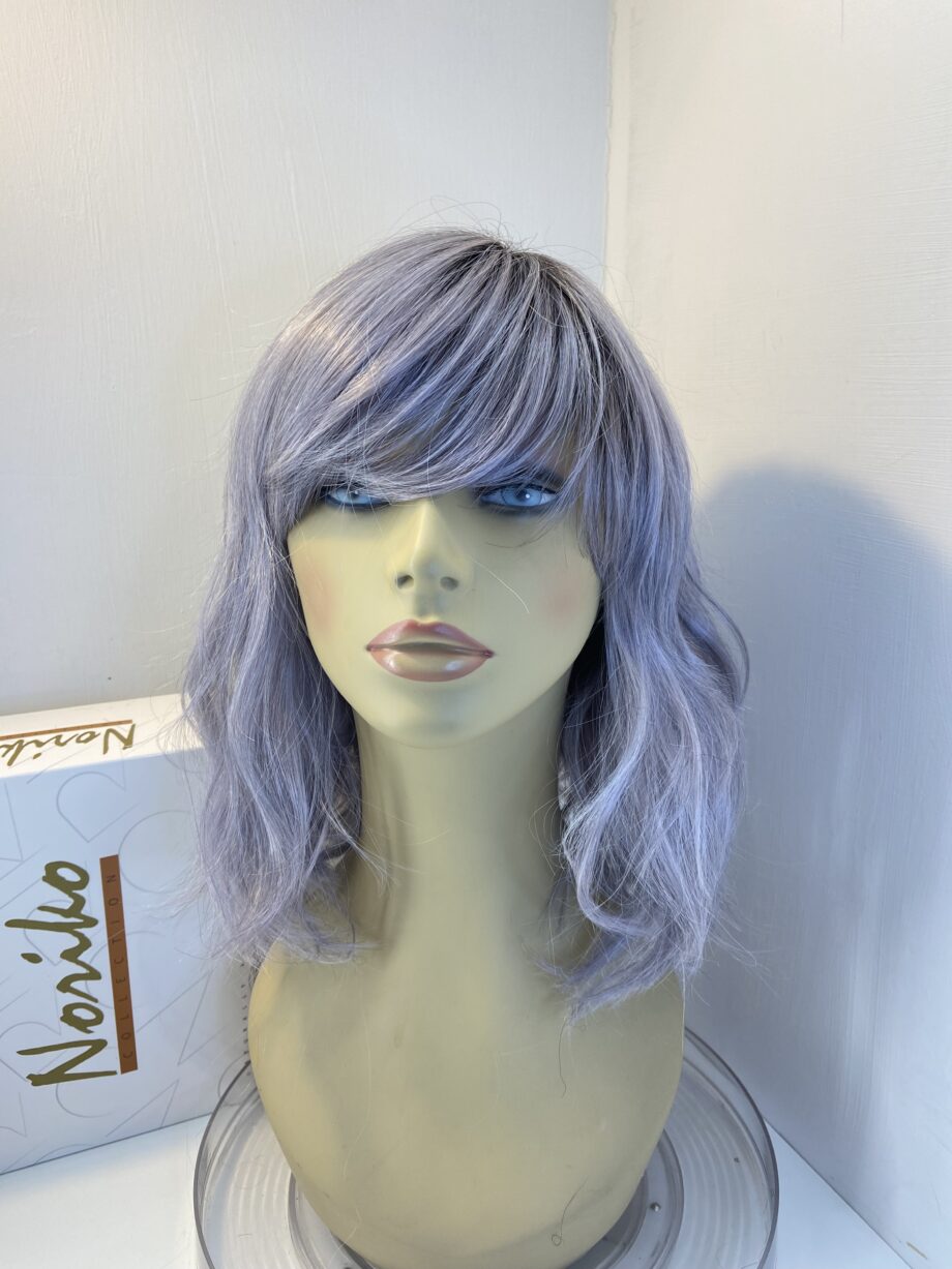Absolutely stunning new lilac/ grey rooted wig. Bbgmw491