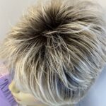 Rooted blonde Paula young wig. Bblss495