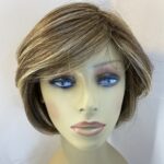 Gorgeous silky soft brown designer wig. Brss745