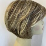 Gorgeous silky soft brown designer wig. Brss745