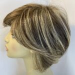 Gorgeous silky soft brown designer wig. Brss745