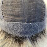 Rooted grey natural image wig. Bgss502