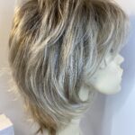 Rooted blonde Noriko wig. Bblmw503