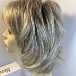 Rooted blonde Noriko wig. Bblmw503