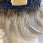 Rooted blonde Noriko wig. Bblmw503
