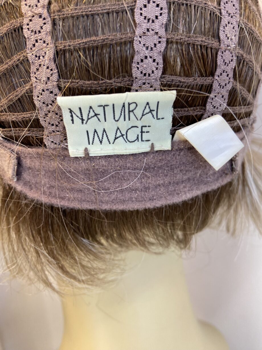 Rooted blonde natural image wig. Bblss506