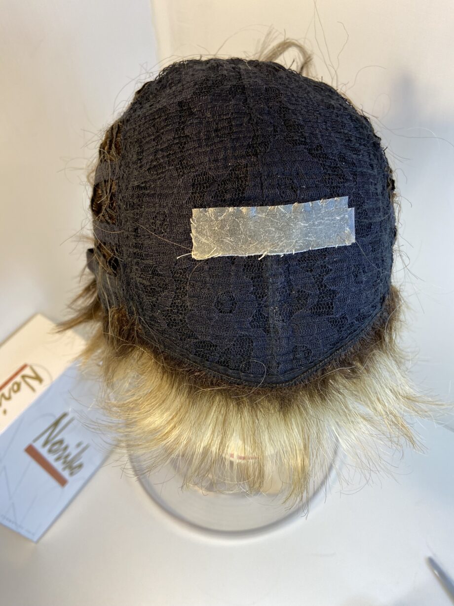 Blonde rooted Noriko wig. Bblss507