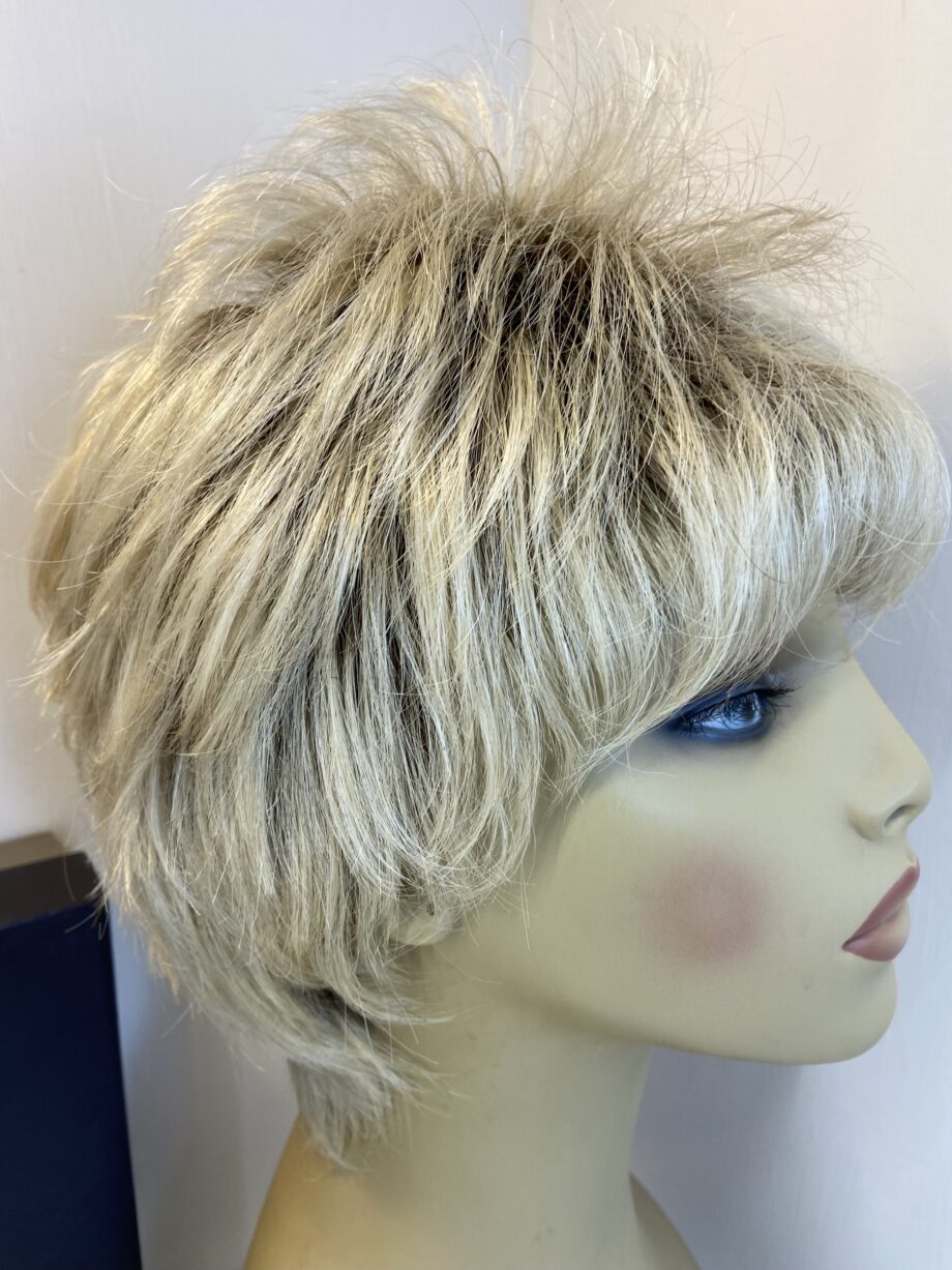Light blonde rooted natural image wig. Bblss508