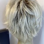 Light blonde rooted natural image wig. Bblss508