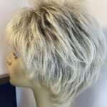 Light blonde rooted natural image wig. Bblss508