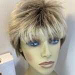 Noriko blonde rooted wig. Bblss510