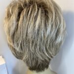 Noriko blonde rooted wig. Bblss510