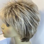 Noriko blonde rooted wig. Bblss510