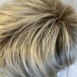 Stunning blonde highlighted wig. Blss748