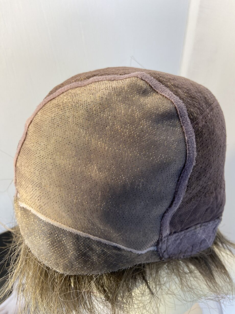 Shiny brown soft cap wig. Hair society. Bbrss517