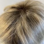 Blonde rooted stylish wig. Blms603
